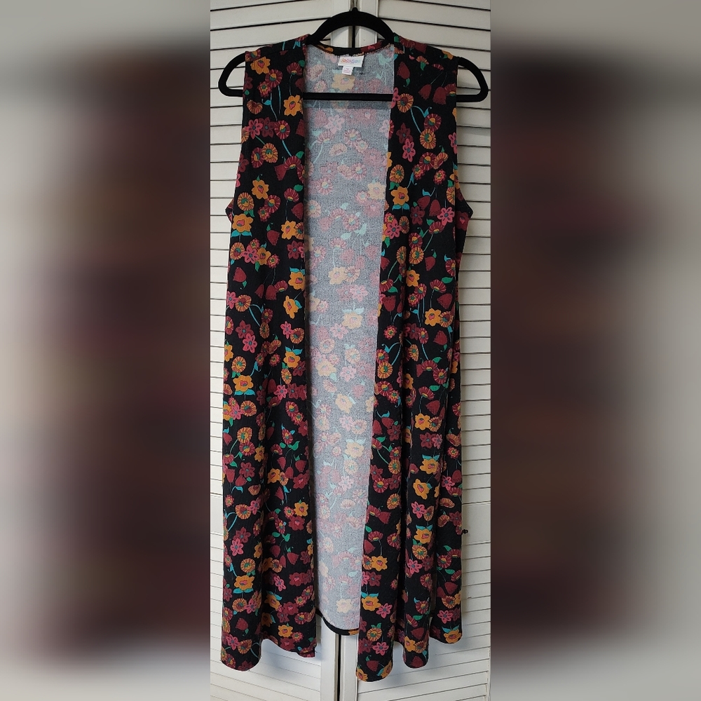 LuLaRoe Medium Fall-Colored Floral Joy